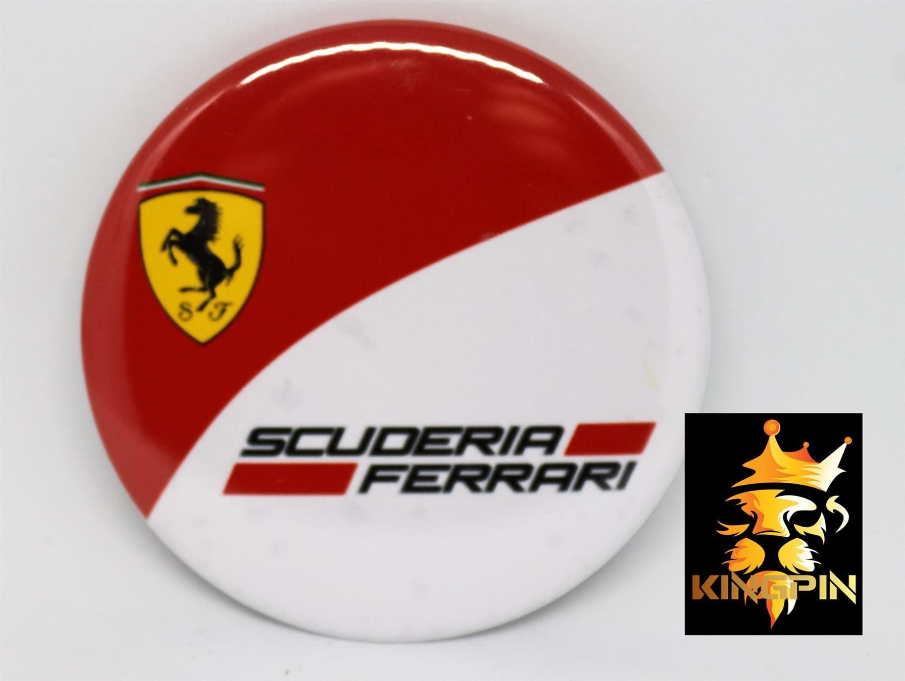 Ferrari Placchette & Badge: Scuderia Ferrari Button – Usato da Hinterforst venduto da -KINGPIN-