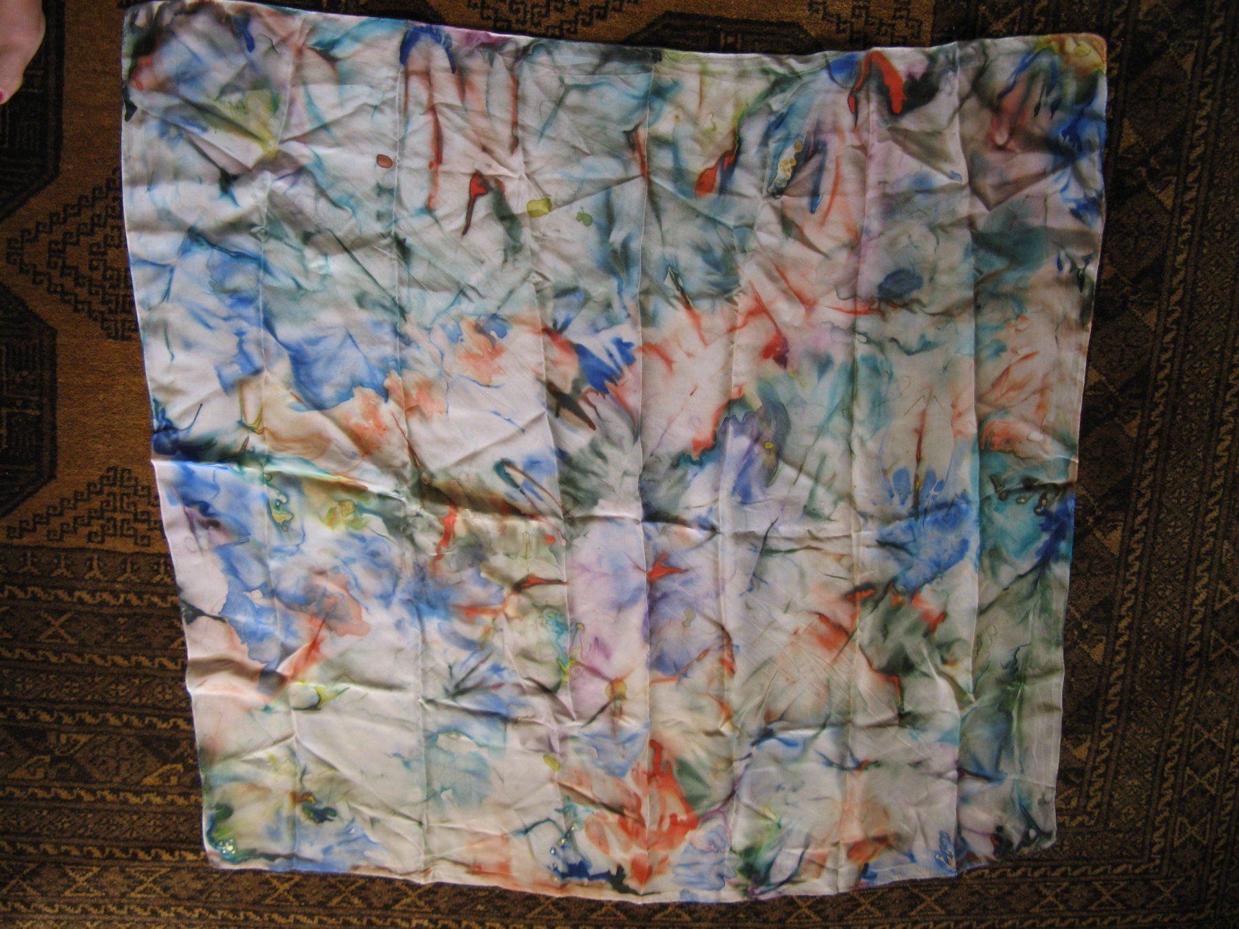 Foulards, Tücher & Schals: Seidenfoulard – Neu (gemäss Beschreibung) aus Zürich von apil 4
