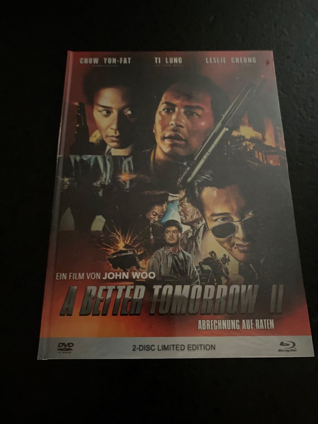 Tutti i DVDs: A Better Tomorrow II Mediabook Blu-ray + DVD OVP – Nuovo e nell'imballaggio originale da Schmitten FR venduto da FilmRarities