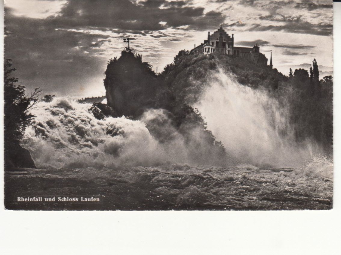 Cartoline postali: Rheinfall 1953 – Usato da Bürglen TG venduto da StampGraf