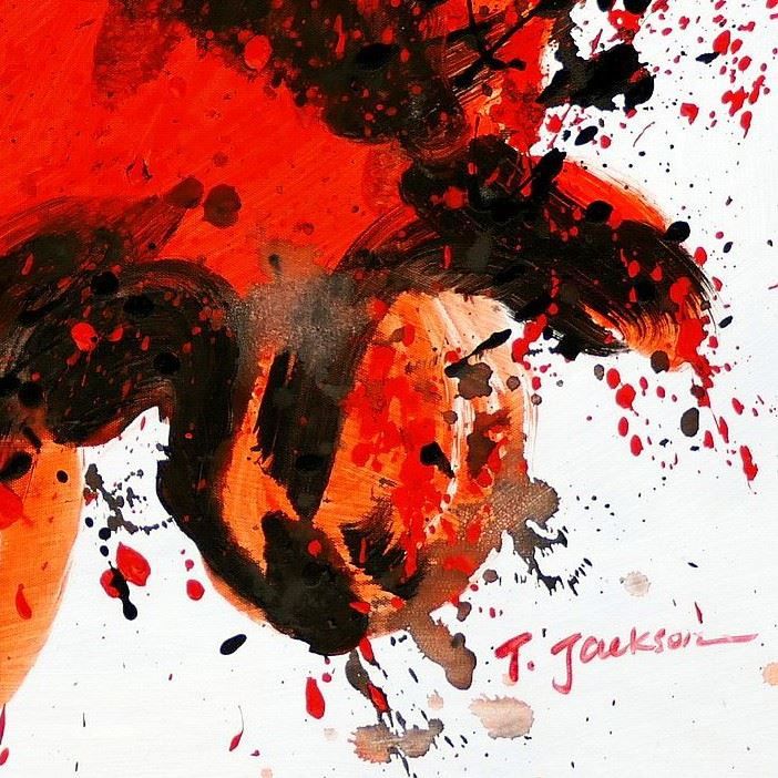 Reproduktionen & Neuware: Abstract - bloodline recoil – Neu (gemäss Beschreibung) aus Larnaca von KunstDepot24 4
