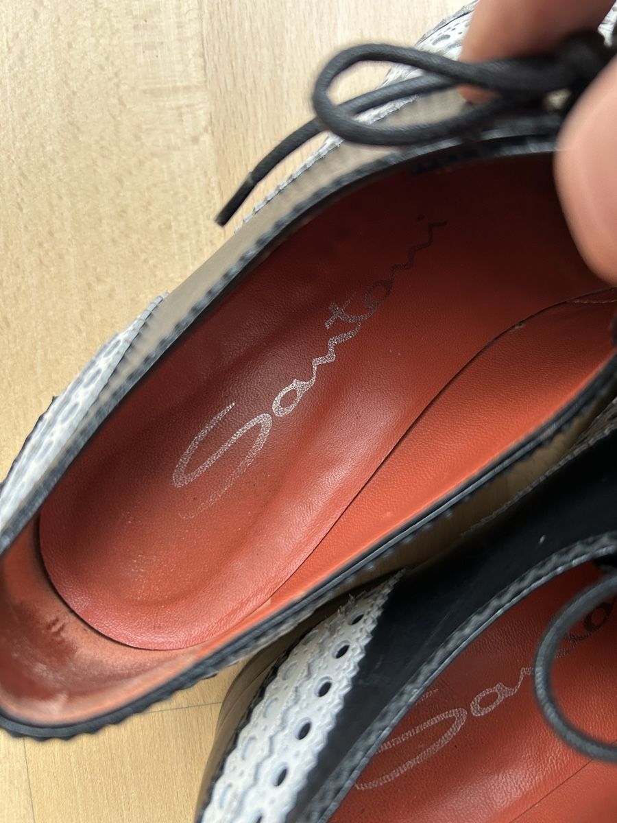 Santoni Scarpe da donna: Schnürschuh Santoni Gr. 37,5 – Usato da Reinach BL venduto da meinstil 5