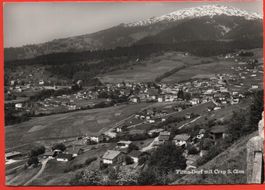 FLIMS-DORF mit Carp S. Gion - Tankstelle - Postauto