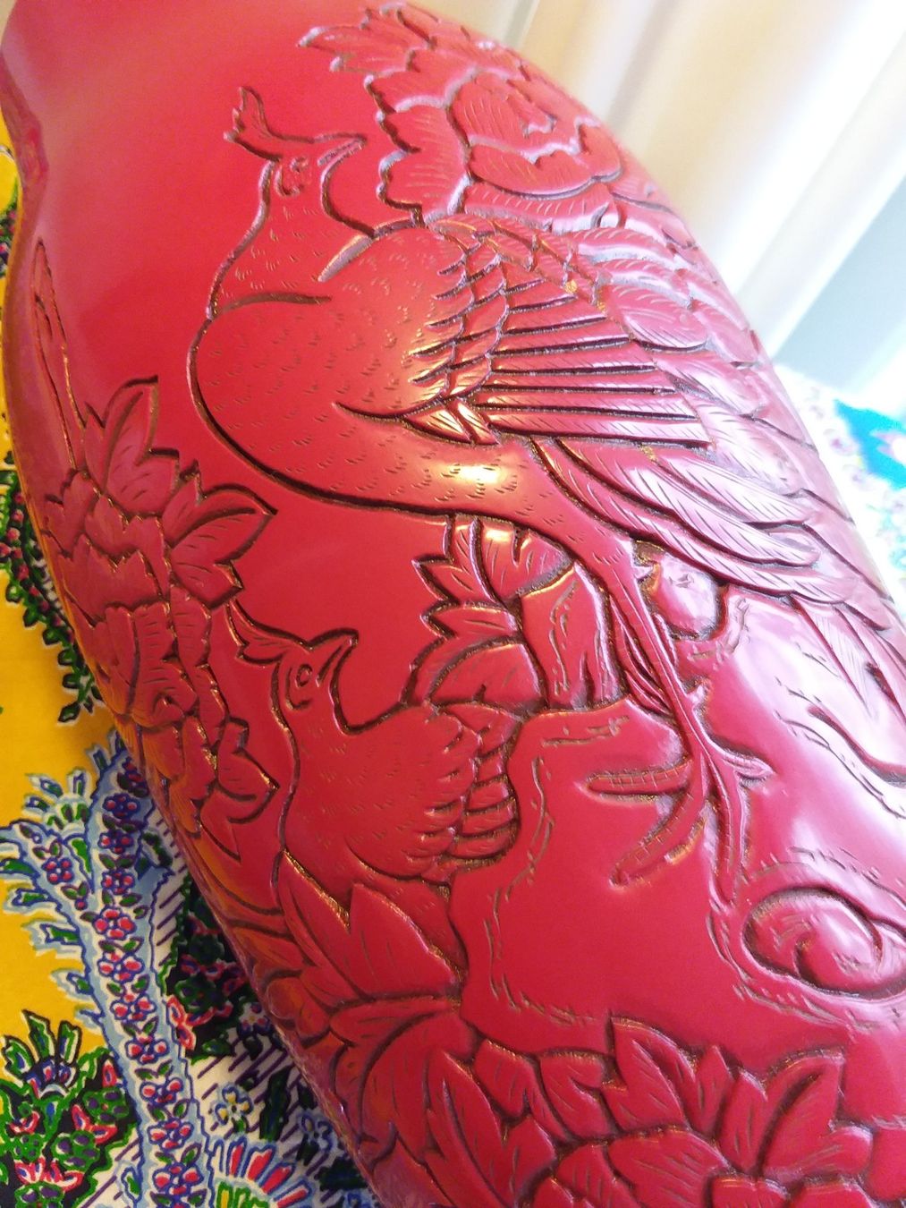 Vasi & Recipienti: Rotlack elegante Vase China/Japan – Usato da Zürich venduto da Aleick 2