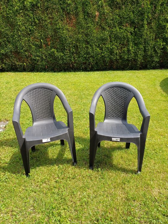 2 Gartenstühle aus Plastik Kaufen auf Ricardo