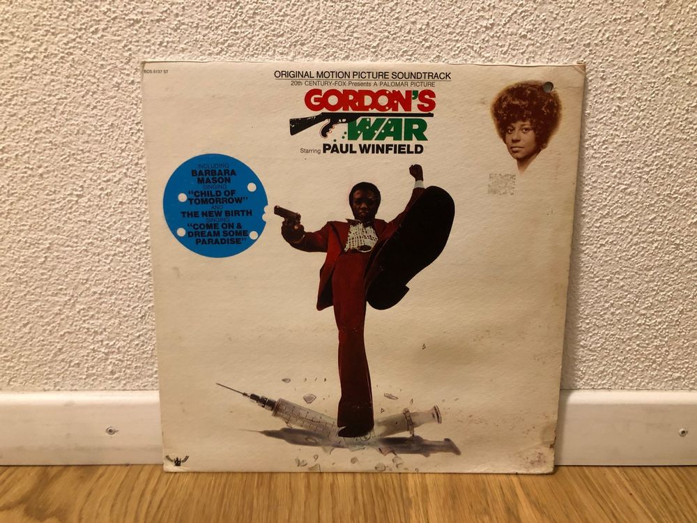 GORDON'S WAR SOUNDTRACK BLAXPLOITATION LP ORIG USA 1973 FUNK | Comprare ...