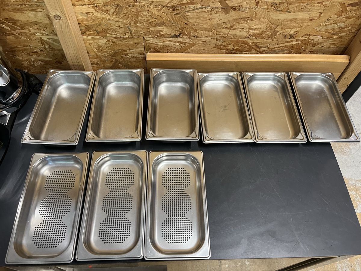Blanco Elettrodomestici da cucina: 9 x 1/3 Gastronorm Behälter Blanco 3x3 – Usato da Dittingen venduto da Cervolino77 1