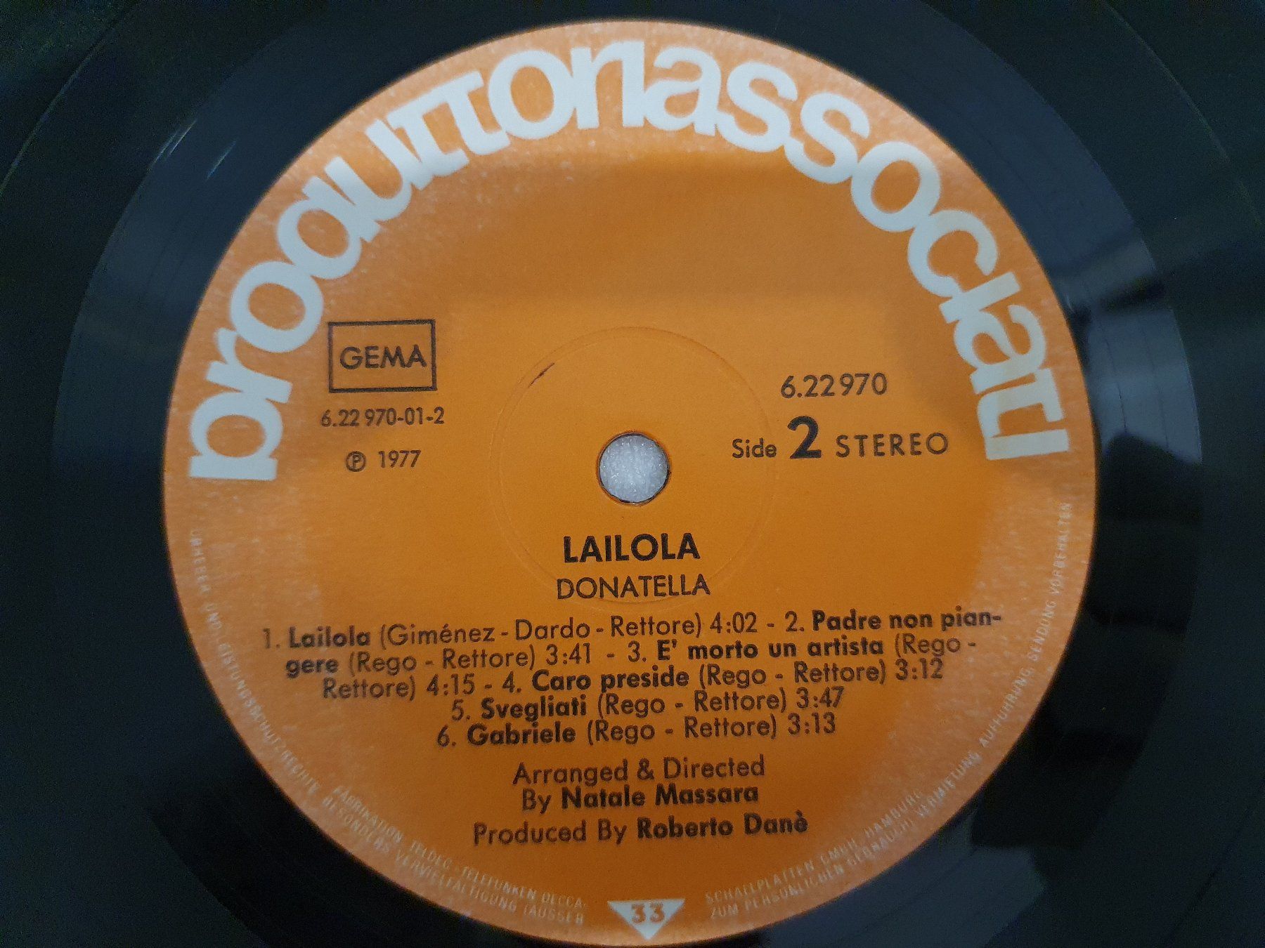 Dischi in vinile: Donatella – Lailola – Usato da Uster venduto da Vinyl-Leidenschaft 5