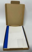 100x Hängemappen / Hängeregister A4 weiss-blau NEU