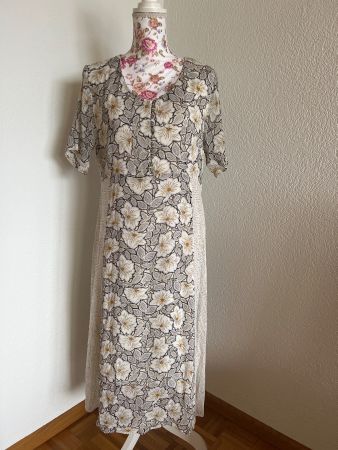 NILE Damenkleid Blumenmuster Gr. L