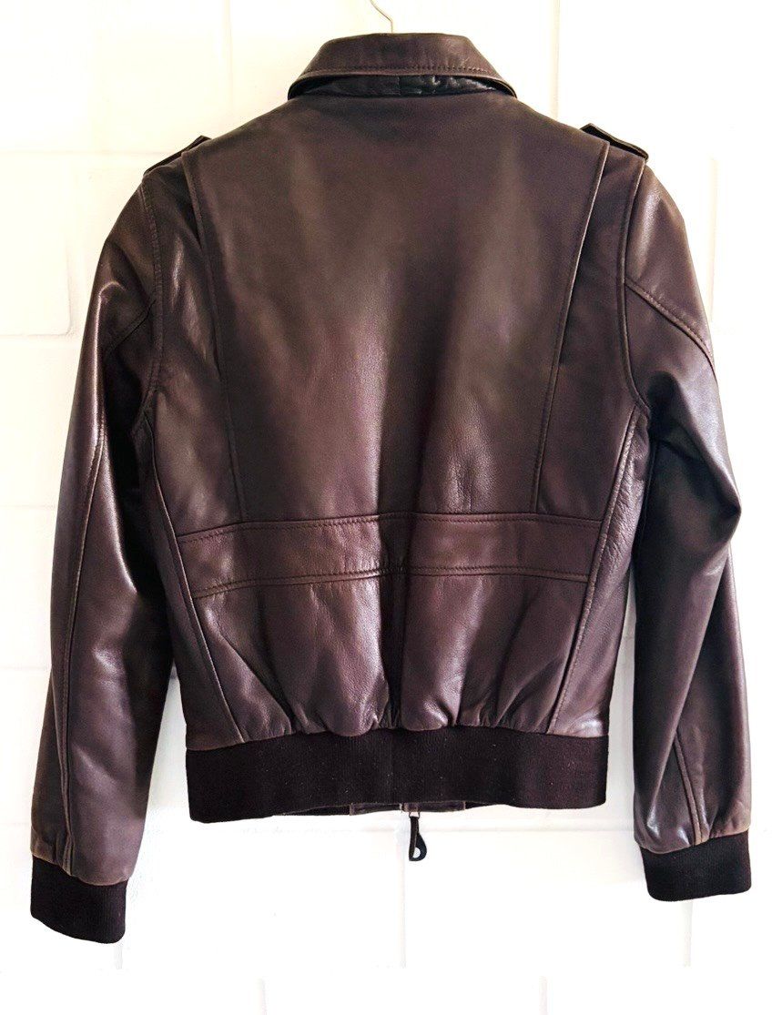 Schott Giacche: SCHOTT Original Lederjacke Pilotenjacke – Usato da Etoy venduto da Diadefin 1