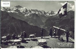 Schynige Platte - Terrasse - Carl Zeiss Fernrohr