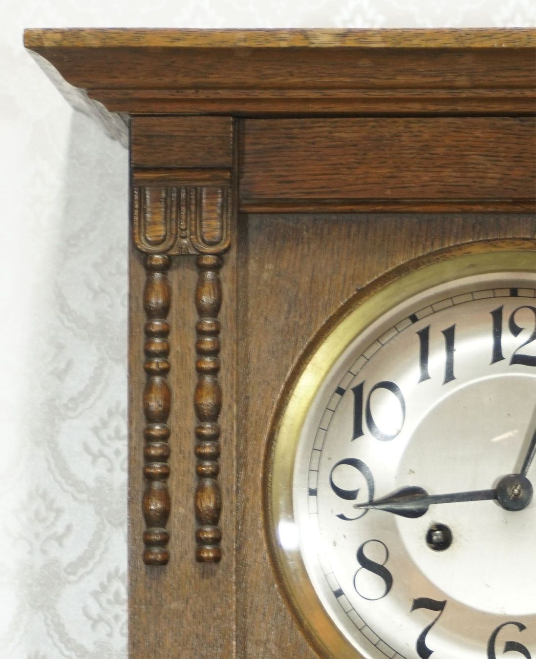 Orologi da terra & Orologi da parete: defekter Jugendstil Regulator – Difettoso da Meggen venduto da Brockitare 2