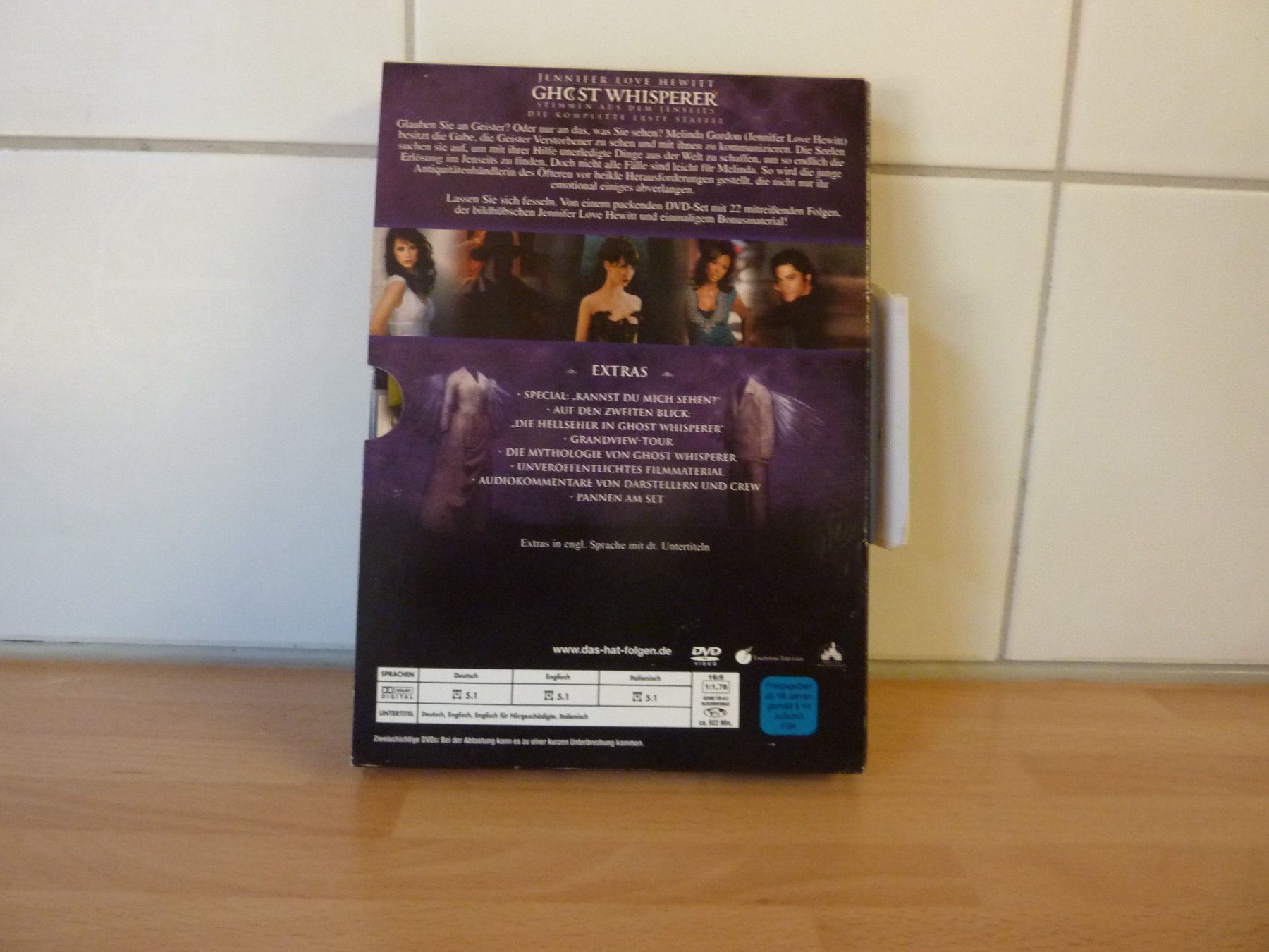 Tutti i DVDs: Ghost Whisperer Staffel 1 – Usato da Niederscherli venduto da Zahnd1 2