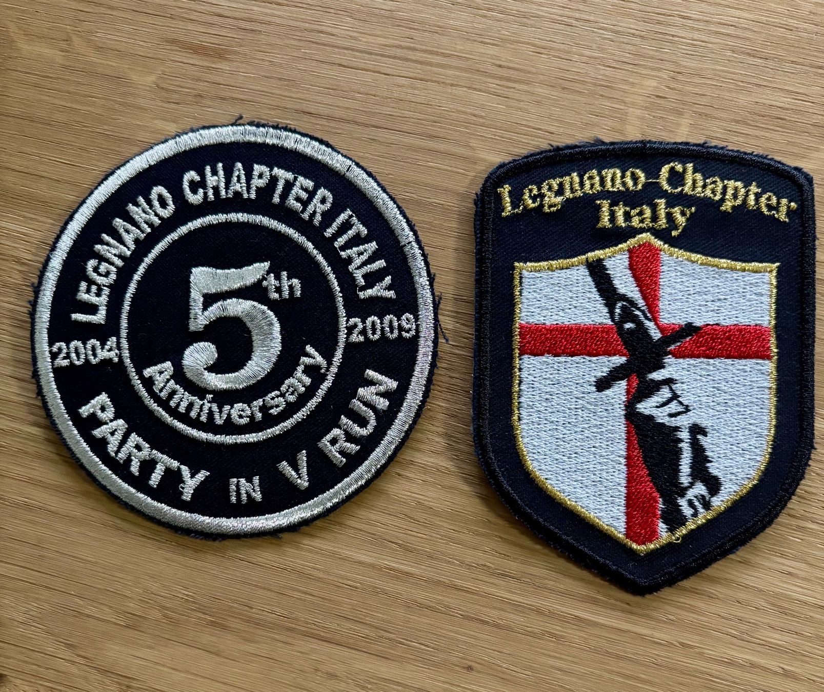 Harley-Davidson Patches: 2 écussons Legnano Chapter Italy – Neu (gemäss Beschreibung) aus Losone von courrier 6