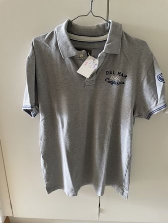 Polo gris homme XXL