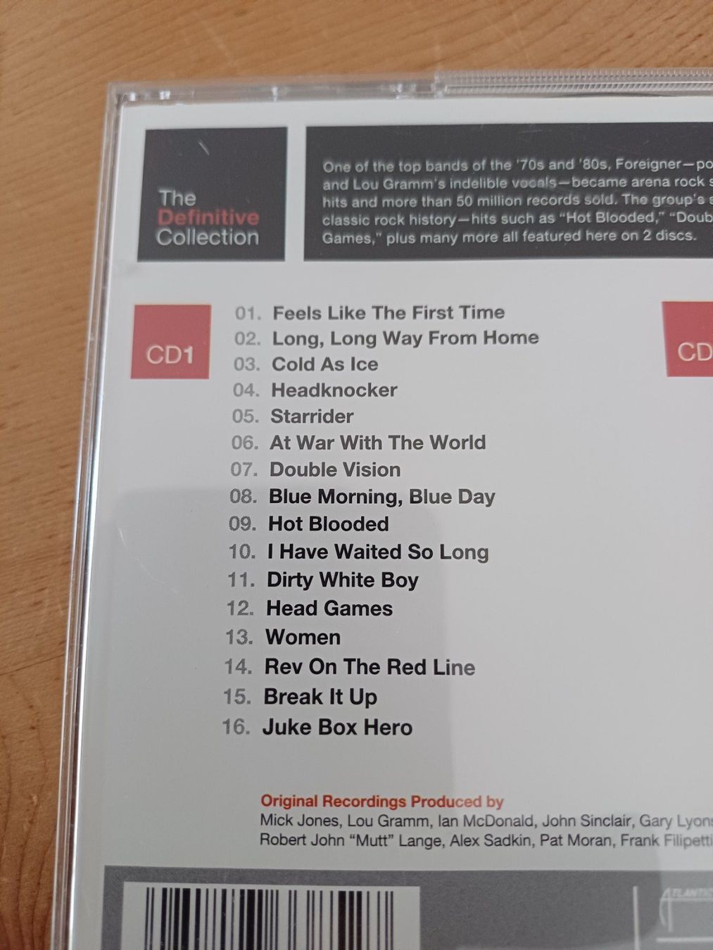 CD: Foreigner: The Definitive Collection auf 2 CDs – Usato da Jona venduto da Rreto71 7