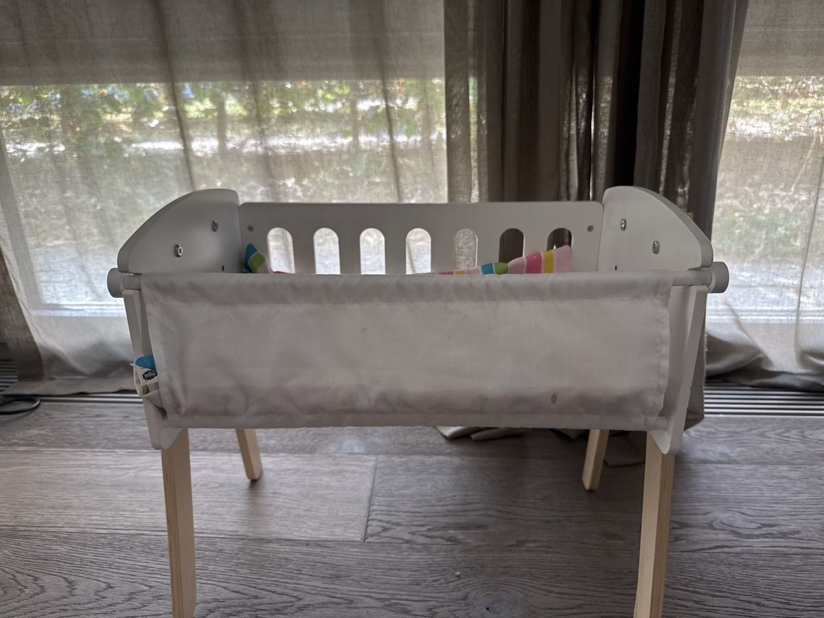 Carrozzine per bambole: Puppen-Beistell-Bett  – Usato da Jona venduto da everiba