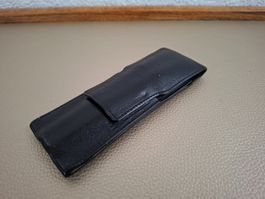Etui Montblanc Vintage - 2x Stylo Meisterstück- Cuir -Black
