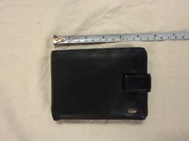 Herren Portemonnaie Petek 1855 Leder schwarz gebraucht