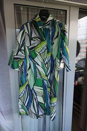 Robe Ulla Popken, taille 46/48, 100% coton