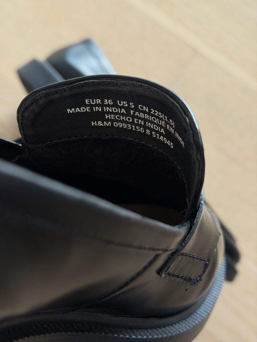 H&M Scarpe da donna: HM leather loafers 36 – Usato da Zürich venduto da nat_2gj5 2