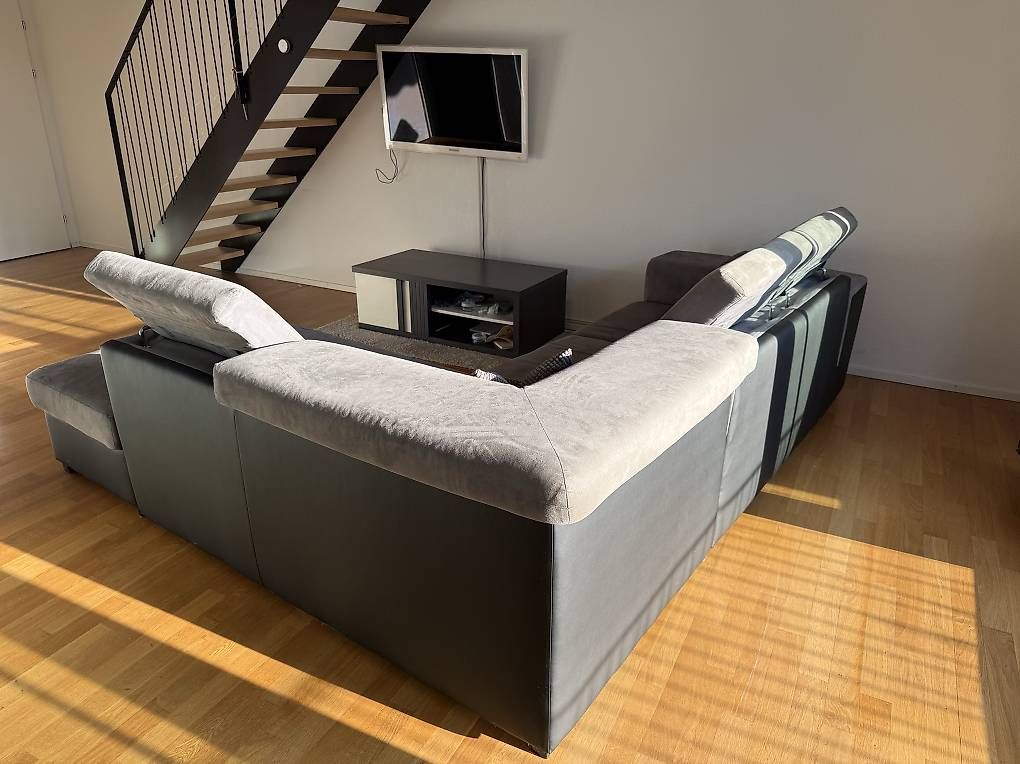 Conforama Sofas: Bettsofa Conforama grau Ecksofa gebraucht Zustand gut – Gebraucht aus Siebnen von tob_c5vr 3