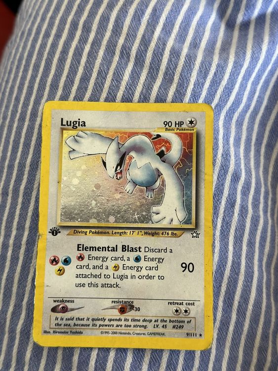 Pokémon First Edition Lugia 9/111 1995-2000 Neo Genesis | Kaufen auf ...