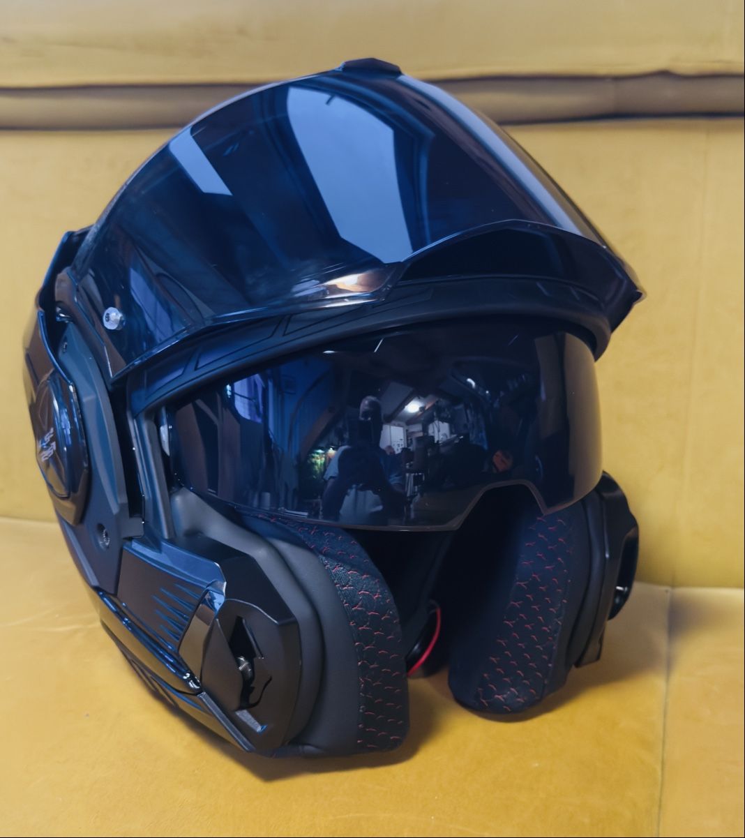 Caschi & visiere: LS2 Advant-X Motorcycle Helmet Black Size L  – Nuovo (secondo la descrizione) da Auw venduto da Anndull 7