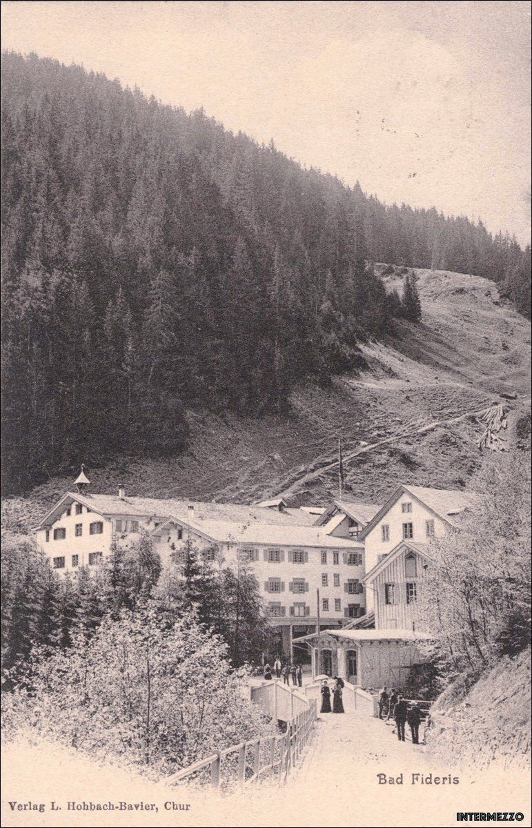Cartoline postali: Bad Fideris GR // 1905 – Usato da Basel venduto da intermezzo12