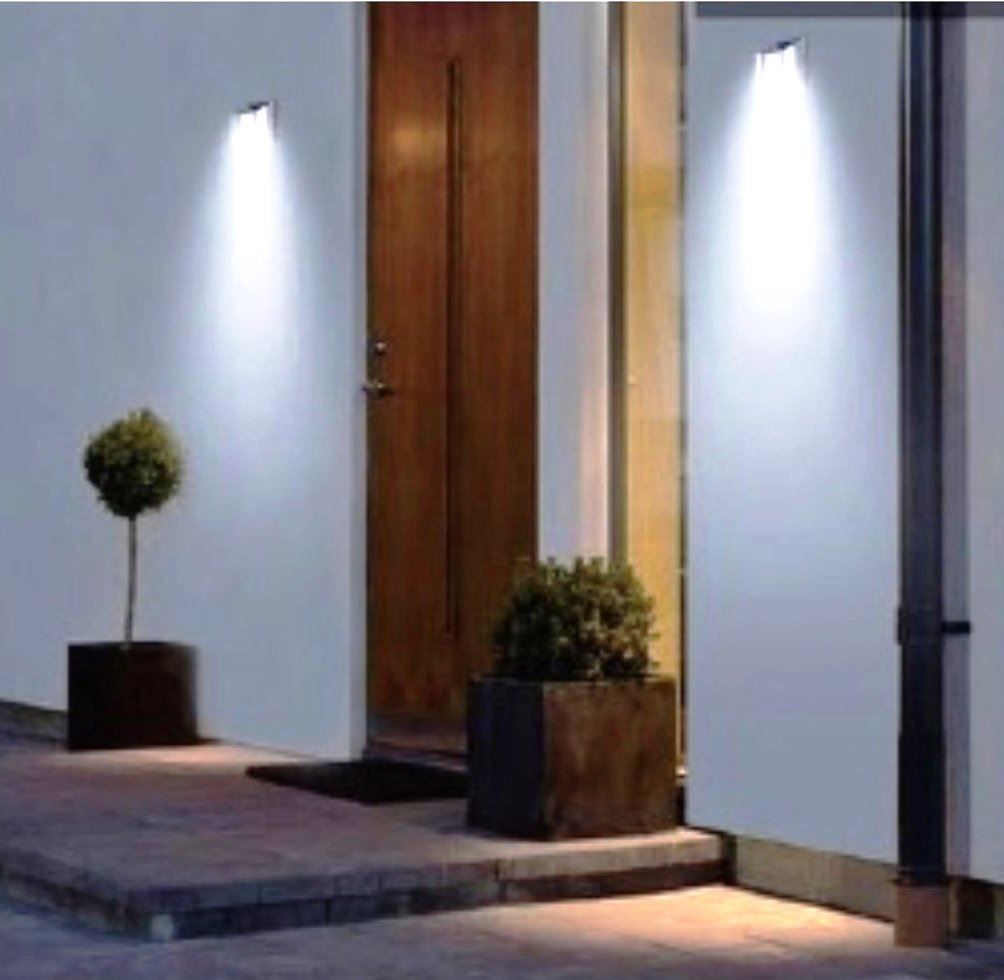 Lampade: 2 x LED-Aussen-Leuchte Solar IP44 – Nuovo e nell'imballaggio originale da St. Gallen venduto da schnaeppchen-preise 1