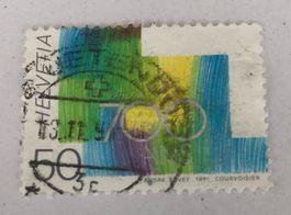 CH Briefmarken mit Gestempelt   