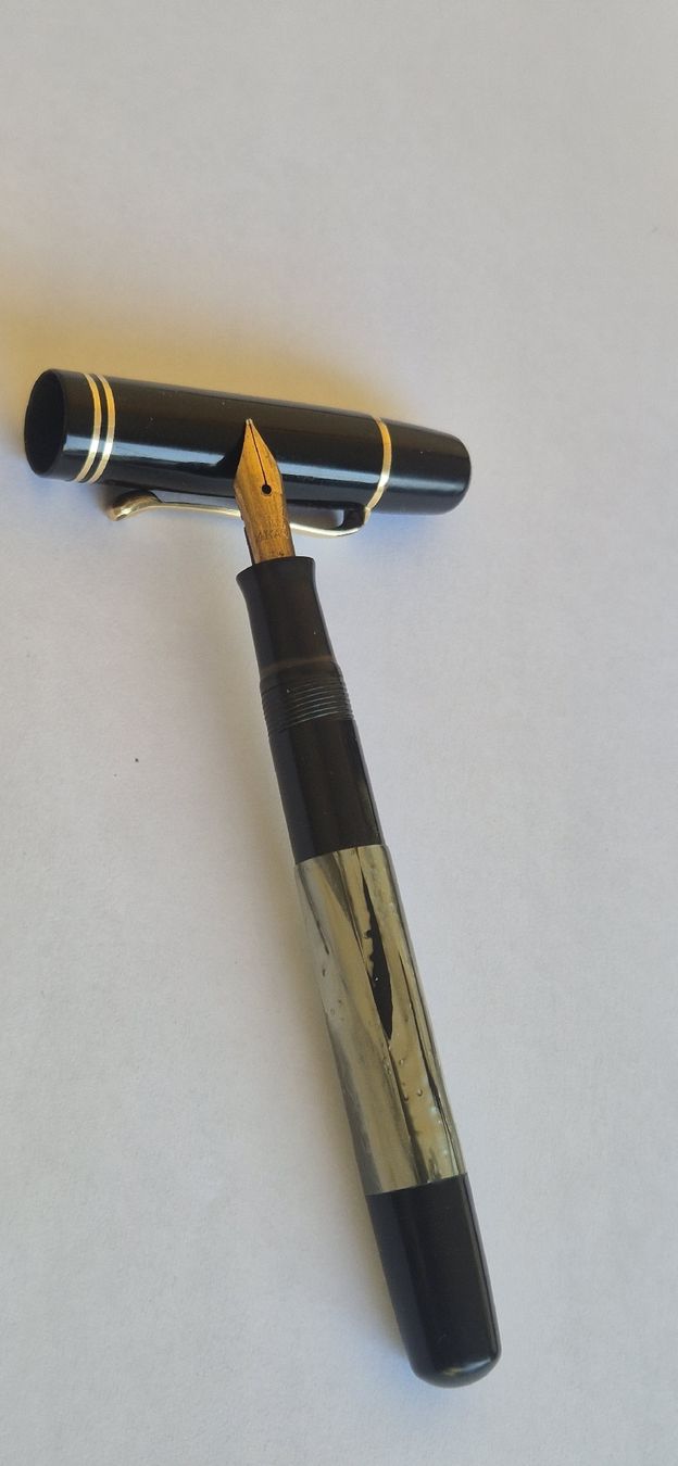 Pelikan Penna & Evidenziatori: Pelikan 585 gold – Usato da Meilen venduto da COSTA_ABC 1