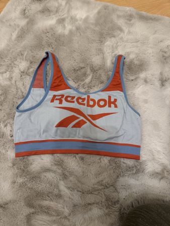 Sport BH Reebok hellblau rot