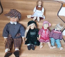 Versand möglich! Heidi Ott Puppen, 1 davon mit Schlafaugen