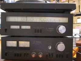 Technics Anlage Tuner, Verstärker, Tape und Plattenspieler