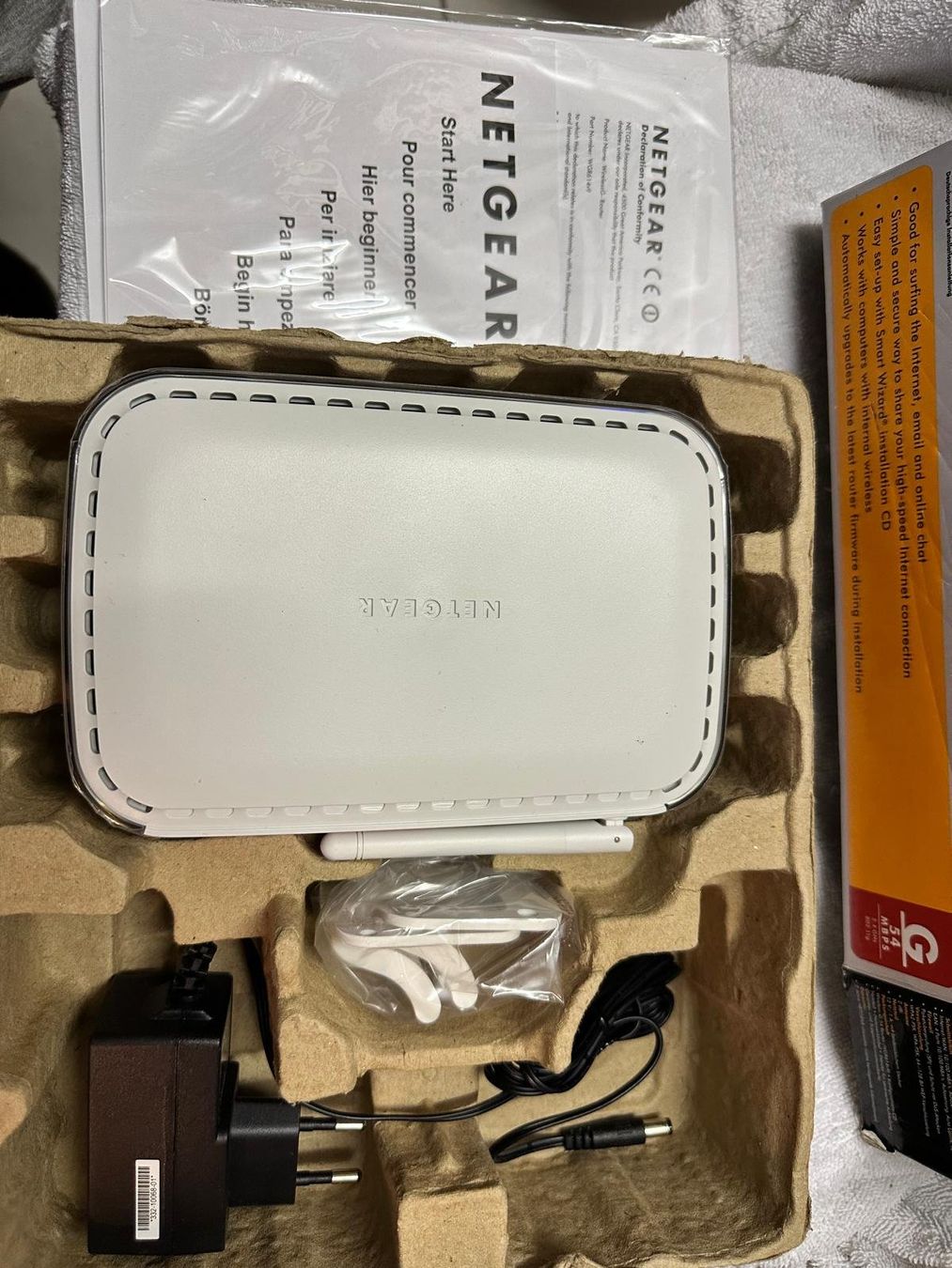 Netgear Modem & Router: Wireless-G 54 Router WGR614 – Usato da Thörishaus venduto da zimtfein 3