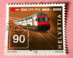 Nr.1048 GESTEMPELT 2002 IC 200-Doppelstockwagen   