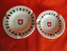 Wappen Aschenbecher Ornamin