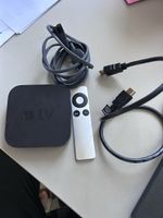 Apple TV 3. Gen mit Fernbedienung, Kabeln