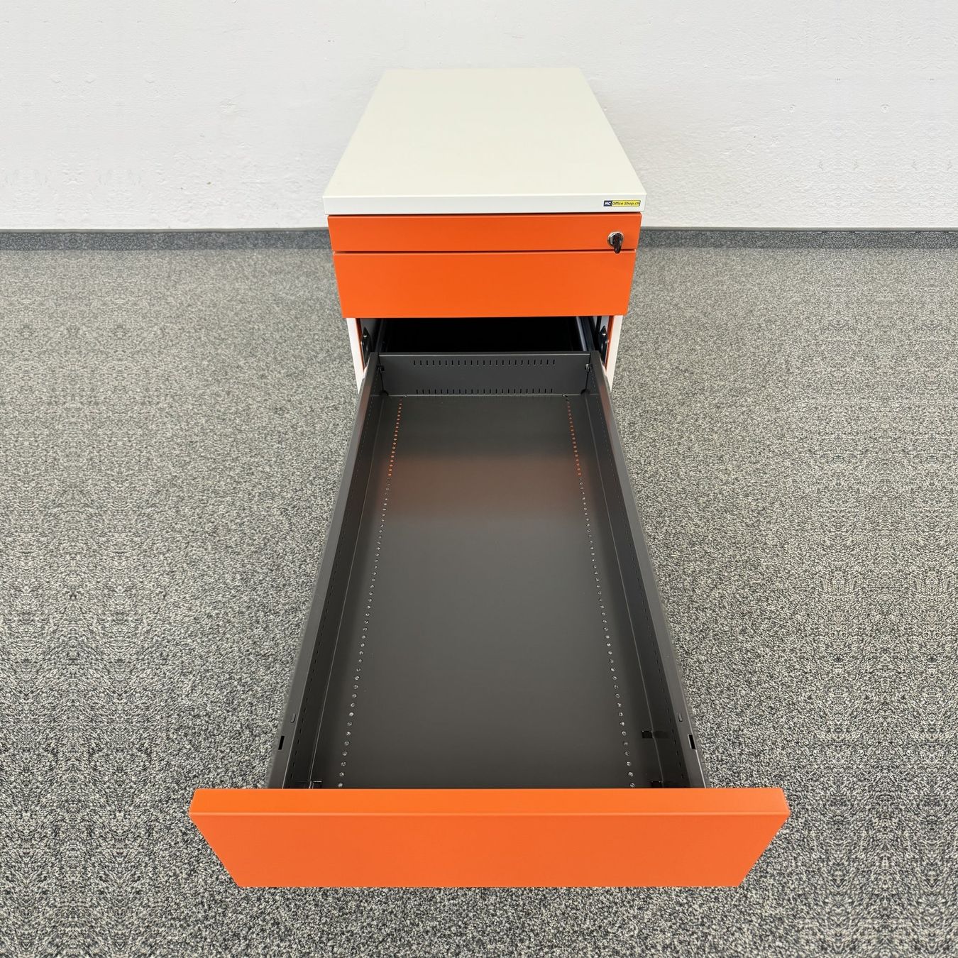 Banconi: König + Neurath Container Roll-Korpus Weiss-Orange 4 – Usato da Schönenwerd venduto da mcofficeshop 1