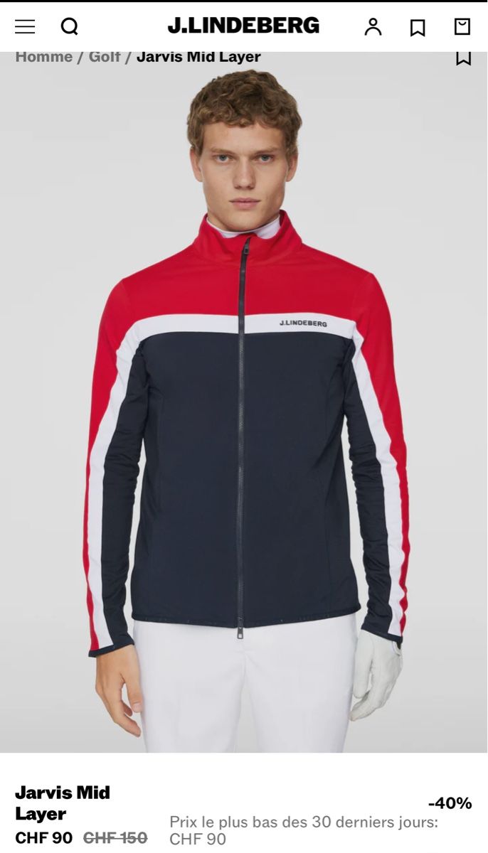 Giacche: J. Lindeberg Jacke L – Nuovo (secondo la descrizione) da Basel venduto da m_schwarz 3