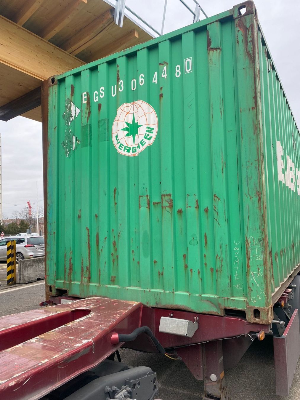 Sonstiges für Büro & Gewerbe: 20Fuss Seecontainer / Lagercontainer Wind und Wasserdicht CW – Gebraucht aus Zofingen von CLICKENHAUS 7