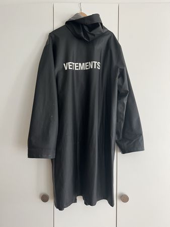 Vetements by Demna  rare impermeable