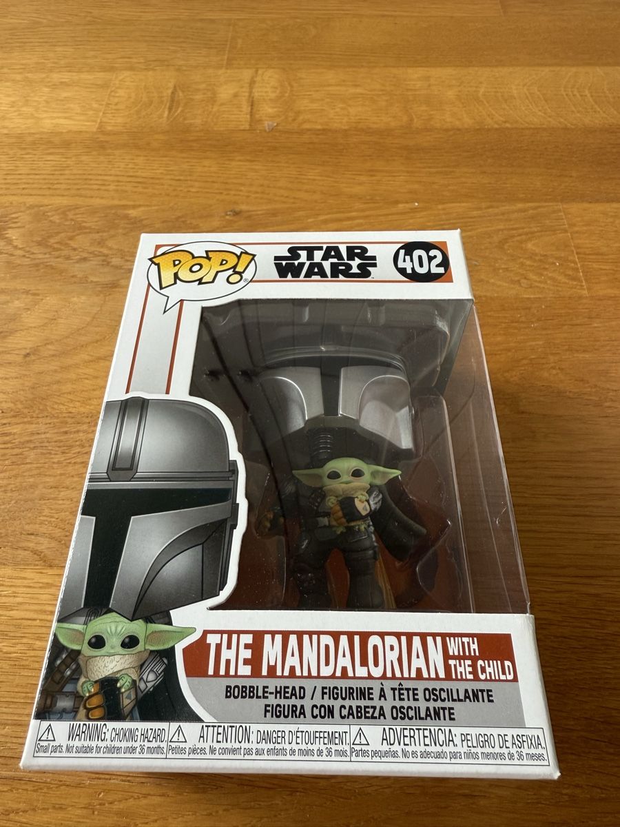 Funko Statuette: Star Wars Mandalorian Funko Pop Figur – Nuovo e nell'imballaggio originale da Stallikon venduto da Weihnachtsgnom
