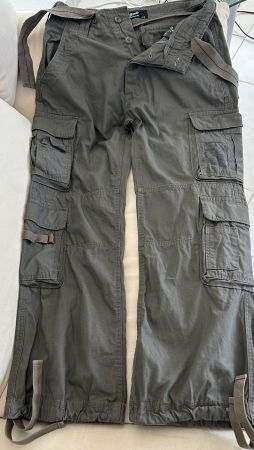 Brandit PURE VINTAGE Hose Oliv Grosse M