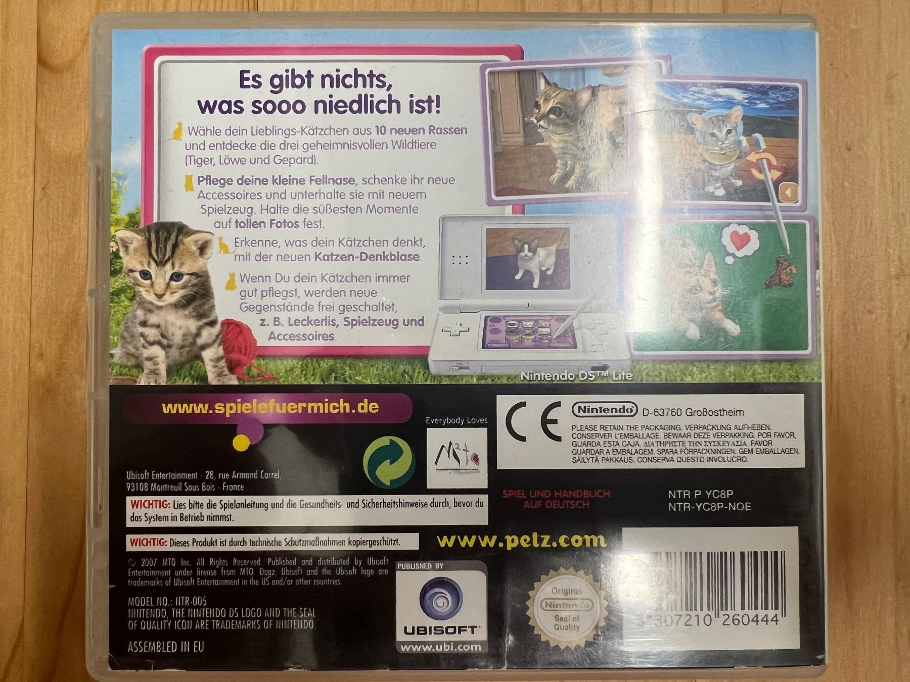 Nintendo Giochi: DS Petz KATZENFREUNDE – Usato da st.gallen venduto da SoCre75 2