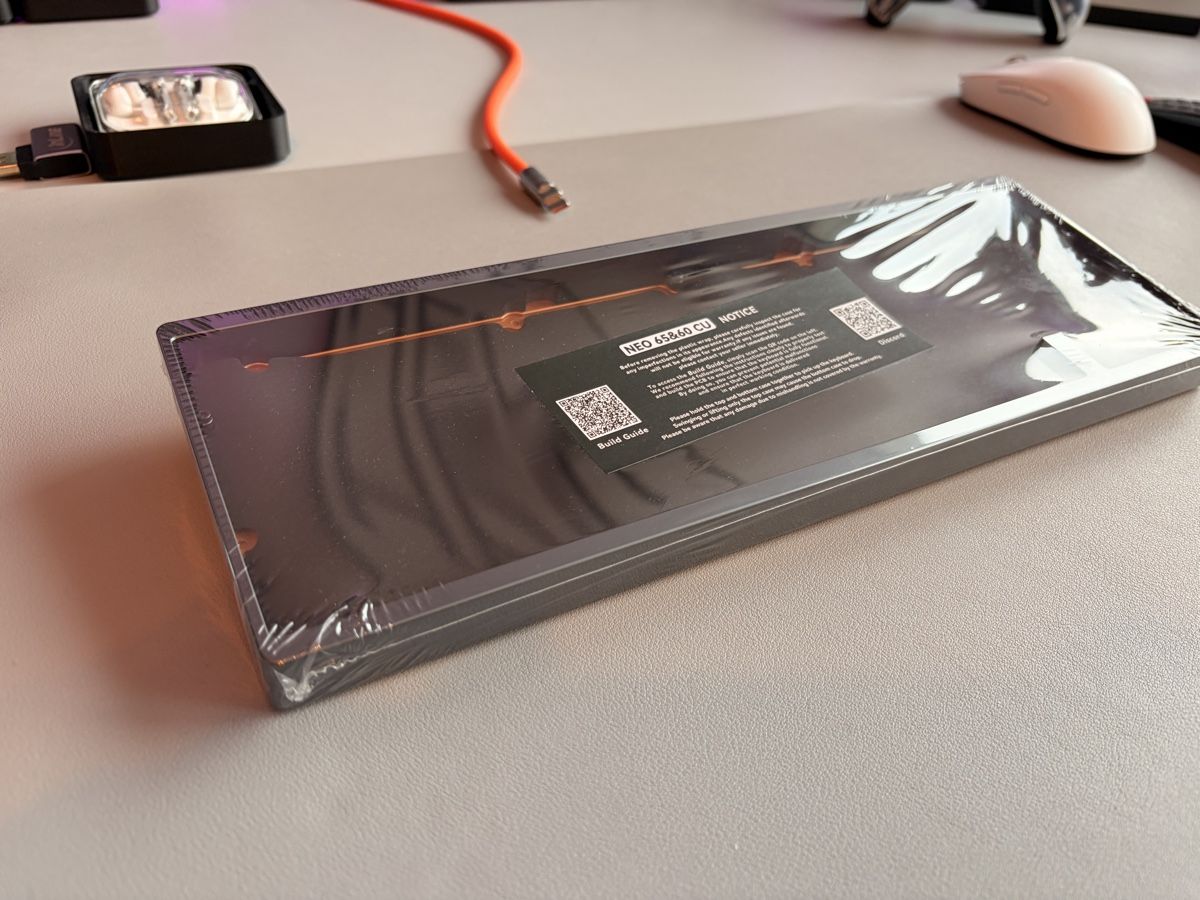 Tastaturen: Neo65 Cu mechanical keyboard, Alu Plate – Neu und originalverpackt aus Volketswil von edaboss 2
