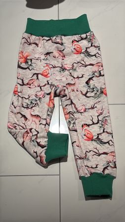 Fleece Pumphose mit süssem Waldtiere-Print  98/104 Neu