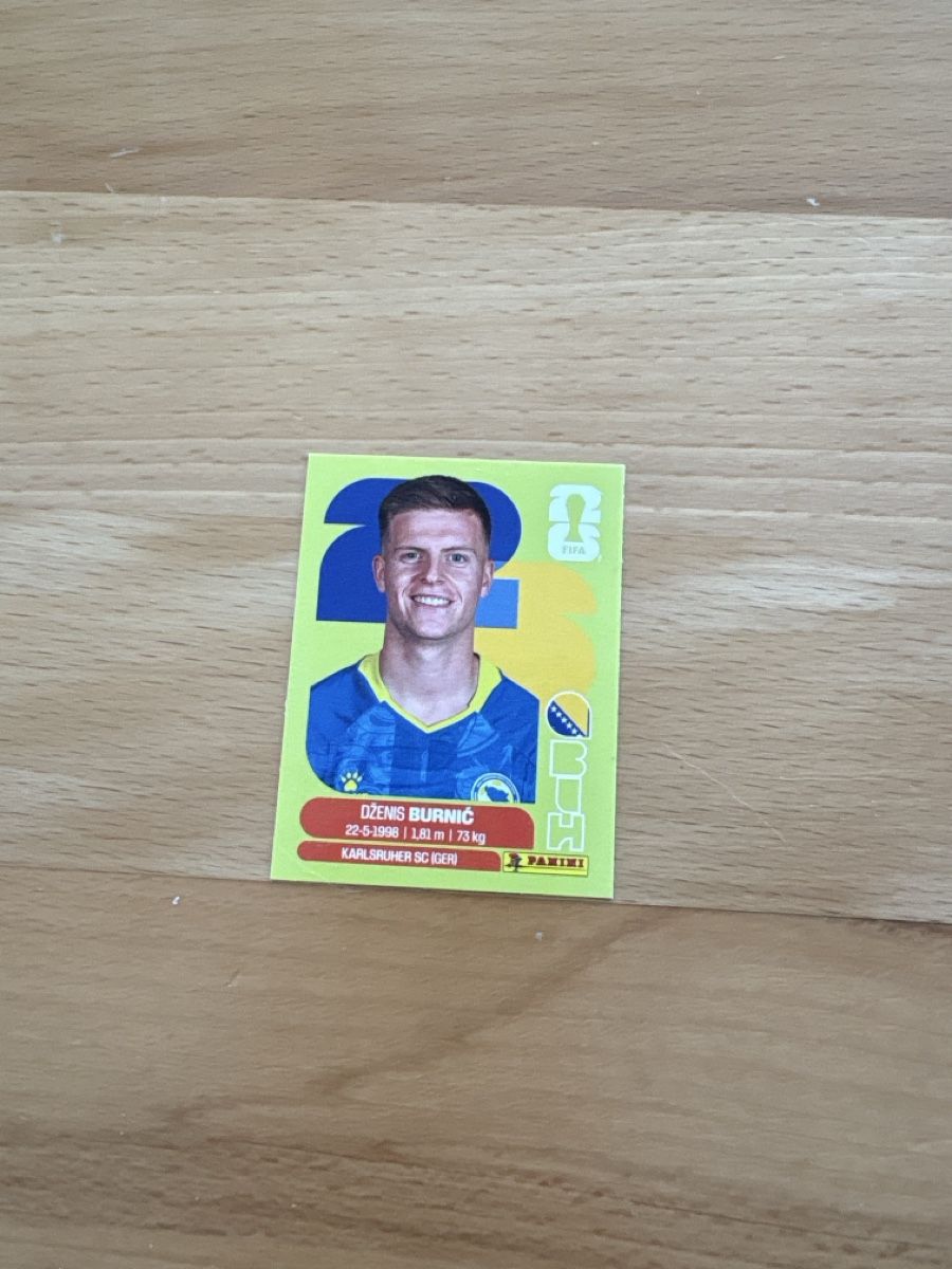 Panini Sammelbilder & Trading cards: Panini Sticker Dzenis Burnic BIH 14 United Edition – Neu (gemäss Beschreibung) aus Niederrohrdorf von 92Fischli